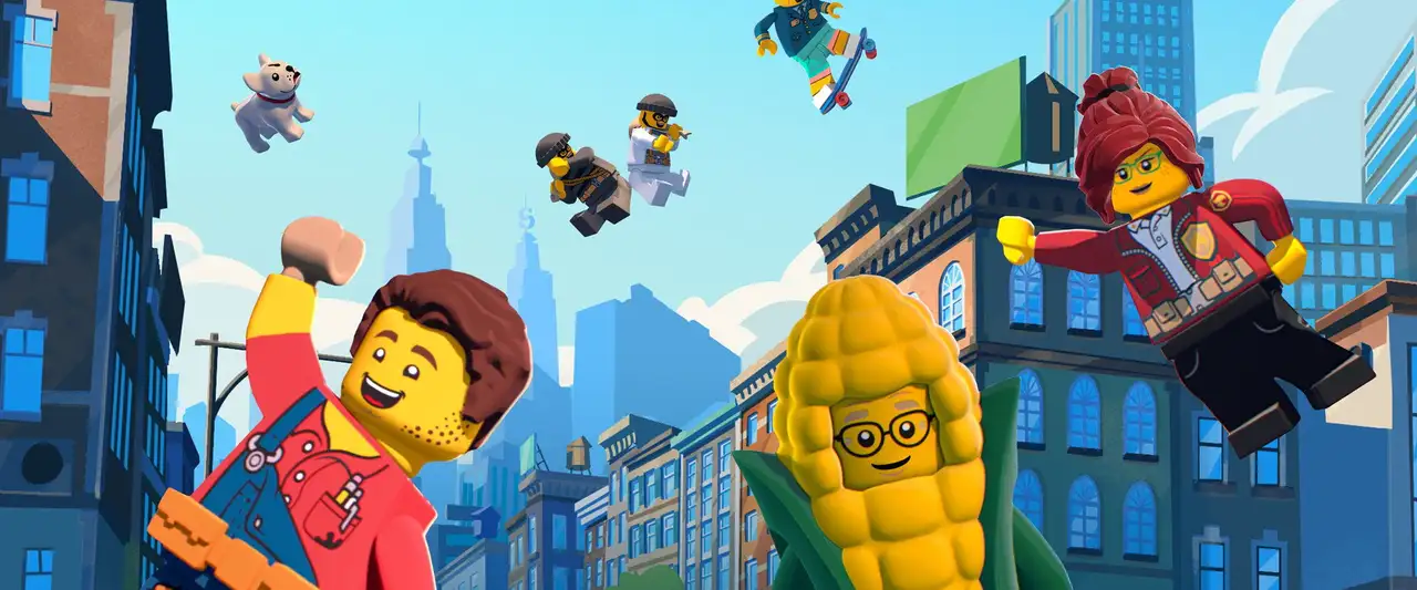 LEGO City Adventures - Saison 1 - 3, 2, 1 – image d’arrière-plan