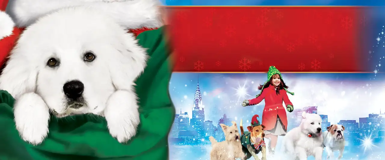 La mission de chien Noël – image d’arrière-plan