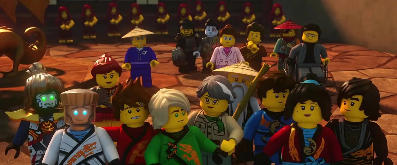 Ninjago - Saison 9 - Le chemin doré – image d’arrière-plan