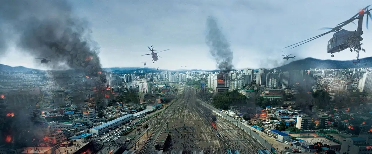 Dernier train pour Busan - Pour rester en vie, montez à bord. – image d’arrière-plan