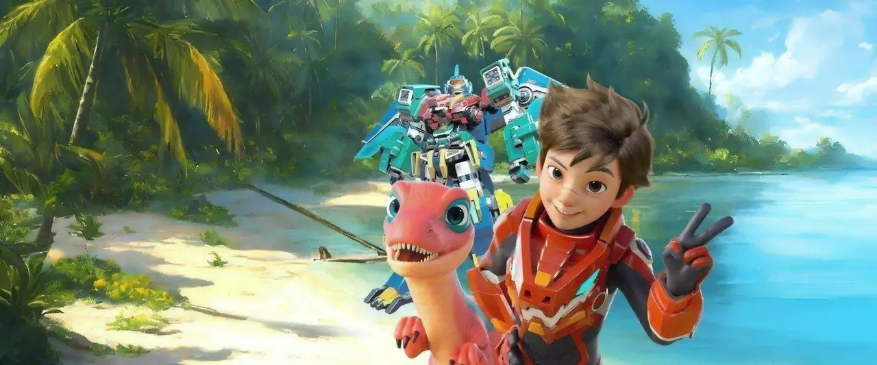 Heroes Dinoster - Saison 2 - L'âge de glace – image d’arrière-plan