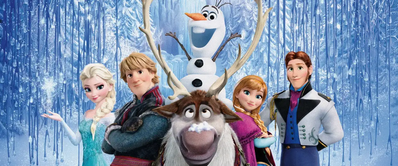 La Reine des neiges – image d’arrière-plan