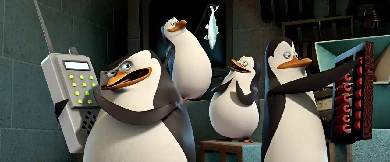 Les Pingouins de Madagascar - Saison 2 - La famille Vésuvio – image d’arrière-plan