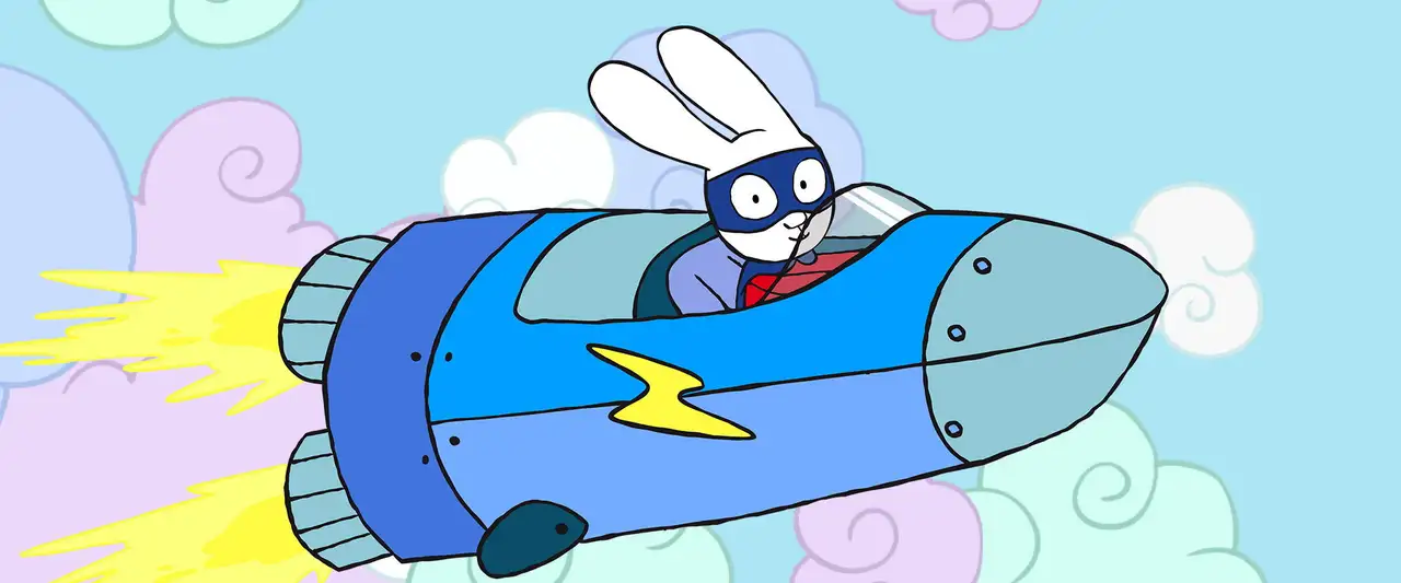Simon Superlapin - Saison 2 - Joue avec nous Elvis – image d’arrière-plan