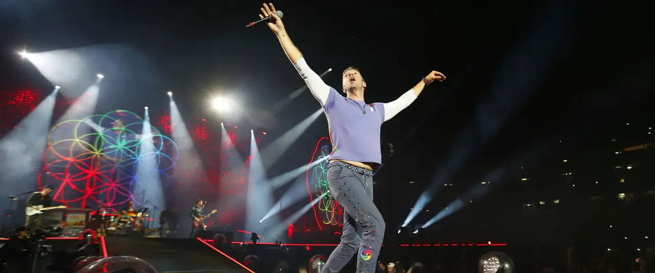 Coldplay : A Head Full of Dreams - L'histoire vue de l'intérieur. Filmée sur plus de 20 ans. – image d’arrière-plan