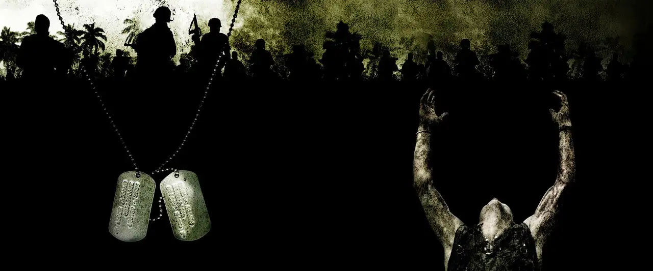 Platoon - L’innocence est la première victime de la guerre. – image d’arrière-plan