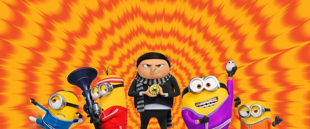 Les Minions 2 : Il était une fois Gru - L'ascension d'un super-vilain. – image d’arrière-plan