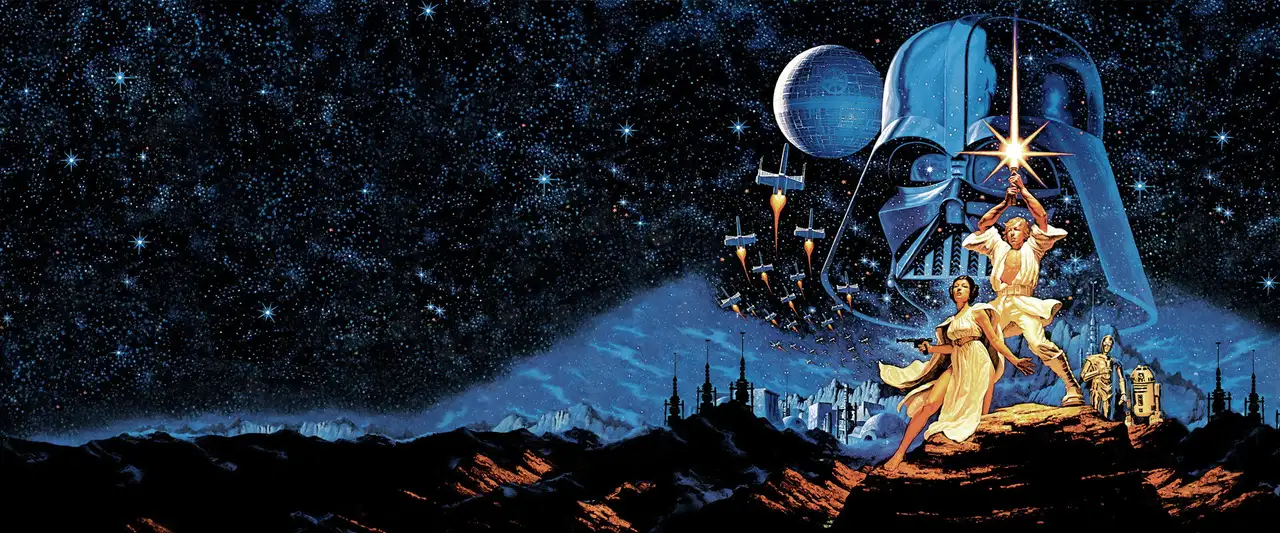 La Guerre des étoiles - “Que la force soit avec toi.” – image d’arrière-plan