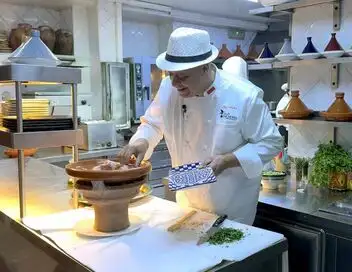 Voyage en cuisine - Maroc : le tajine – affiche