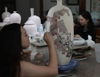 Chine - Les grands maîtres de l'art – affiche