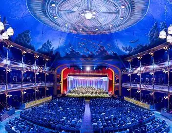 Johann Strauss par les Wiener Symphoniker au Teatro Rossetti de Trieste – affiche