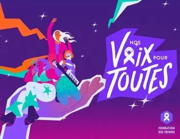 Nos voix pour toutes : Le grand show solidaire pour les droits des femmes – affiche