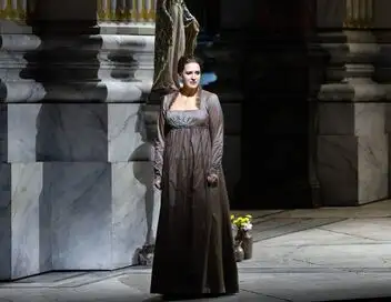 Giacomo Puccini : "Tosca" au Metropolitan Opera – affiche