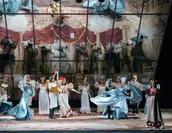 Johann Strauss : "Wiener Blut" au château de Schönbrunn à Vienne – affiche
