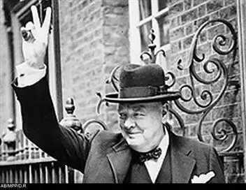 Churchill, maître du jeu – affiche