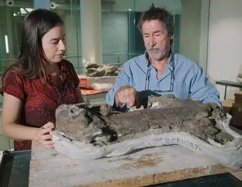 Aux origines des mammifères, le monde avant les dinosaures – affiche