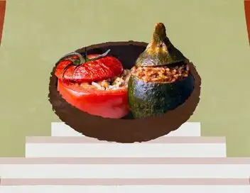 Voyage en cuisine - Nice : les petits farcis – affiche