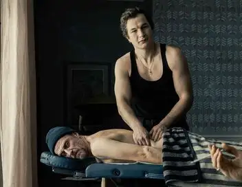 Le masseur – affiche