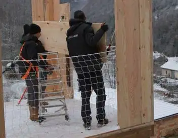 Ma maison sur mesure : du rêve à la réalité - Maison en kit à Chamonix – affiche