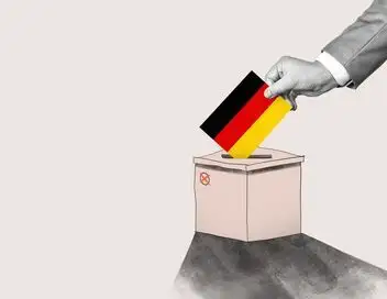 De jeunes Allemands engagés pour la démocratie – affiche