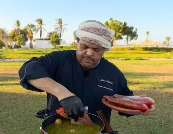 Voyage en cuisine - Oman : la paplou – affiche