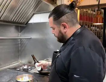 Voyage en cuisine - Normandie : la coquille Saint-Jacques – affiche