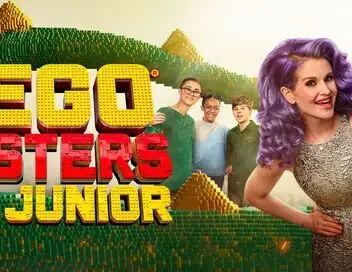 Lego masters USA Junior - Saison 1 - Cascades de célébrités – affiche