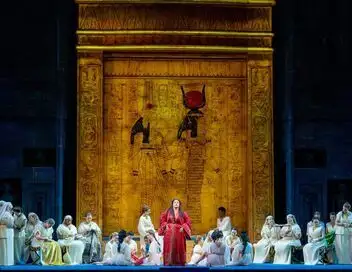 Giuseppe Verdi : "Aïda" au Metropolitan Opera – affiche