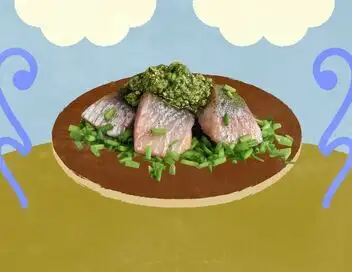 Voyage en cuisine - Suède : le hareng – affiche