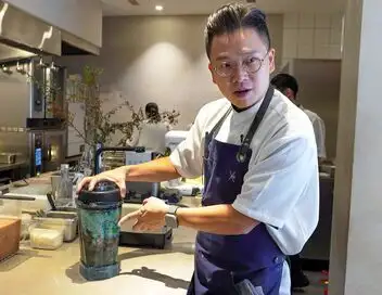 Voyage en cuisine - Taïwan : le guo shao yi mian – affiche