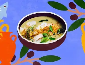 Voyage en cuisine - Portugal : l'açorda – affiche