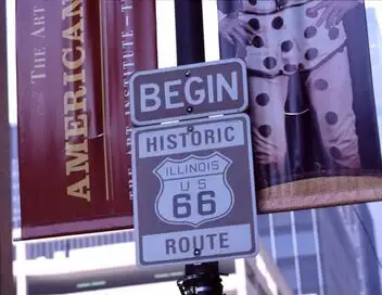 Route 66, une légende américaine – affiche