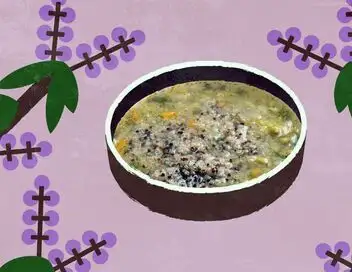Voyage en cuisine - Pérou : la soupe de quinoa – affiche