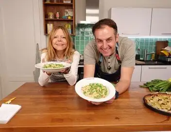 Les saisons de pique-assiette - Saison 14 - Fregola sarda aux petits pois et tarte au fenouil confit en dessert – affiche