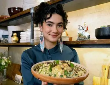 Voyage gourmand - Les lentilles – affiche
