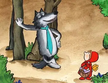 Loups tendres et loufoques – affiche