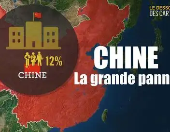 Le dessous des cartes - Chine : la grande panne – affiche