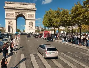 Les plus belles avenues d'Europe - Avenue des Champs-Elysées, Paris – affiche