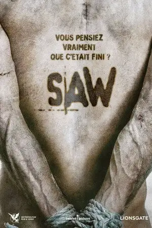 Saw V - Vous pensiez vraiment que c’était fini ? – affiche