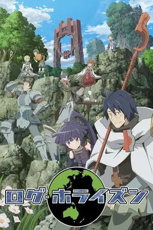 Log Horizon - Saison 1 - L'hirondelle et le bébé étourneau – affiche