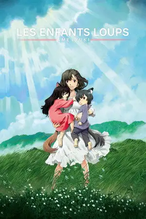 Les Enfants loups, Ame & Yuki - Il faut choisir entre la vie sauvage et la vie humaine. – affiche