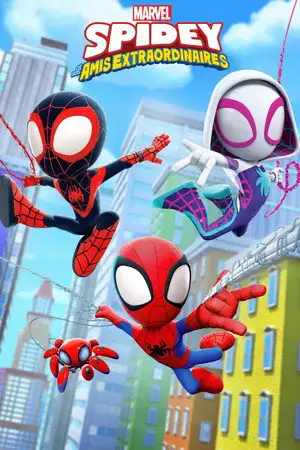 Spidey et ses amis extraordinaires - Saison 3 - Problème de bulles / La course de la rivière de pluie – affiche
