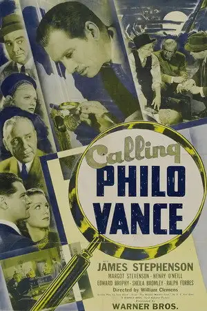 Appel Philo Vance – affiche