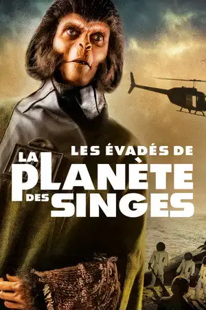 Les Évadés de la planète des singes - Des visiteurs... ou des évadés du futur ? Seul le bébé Milo sait... mais il ne parle pas encore. – affiche