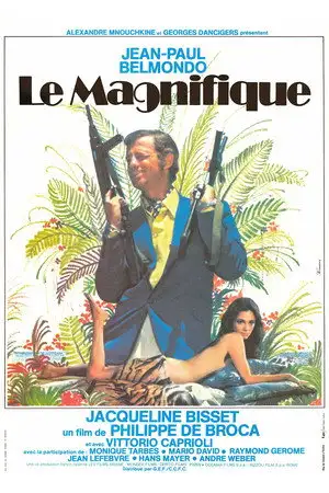 Le Magnifique - Le fantasme de l'écrivain, la réalité et une machine à écrire entre les deux ! – affiche