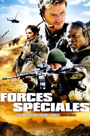 Forces spéciales - Si tu traverses l'enfer, continue d'avancer. – affiche