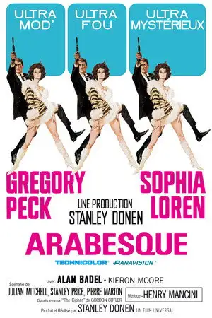 Arabesque - « Ultra moderne, ultra fou, ultra mystérieux » – affiche