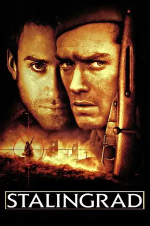 Stalingrad - Une bataille entre deux nations ! Un duel entre deux hommes ! – affiche