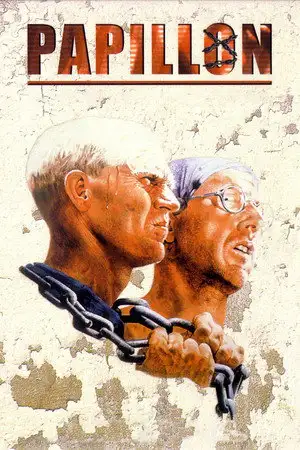Papillon - Papillon retrace le destin véridique de Henri Charrière – affiche