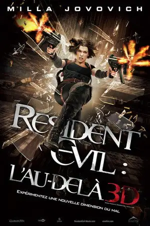Resident Evil : Afterlife - Expérimentez une nouvelle dimension du mal. – affiche